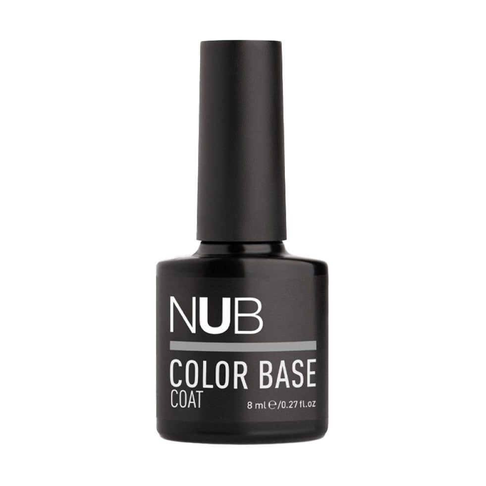 Каучукова кольорова база для гель-лаку NUB Color Base Coat 08 Smoke, 8 мл